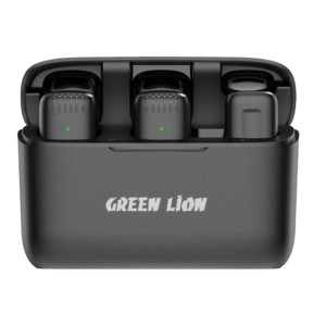 میکروفون یقه ای بی سیم گرین لاین مدل GN2WMICLGBK رابط Lightning